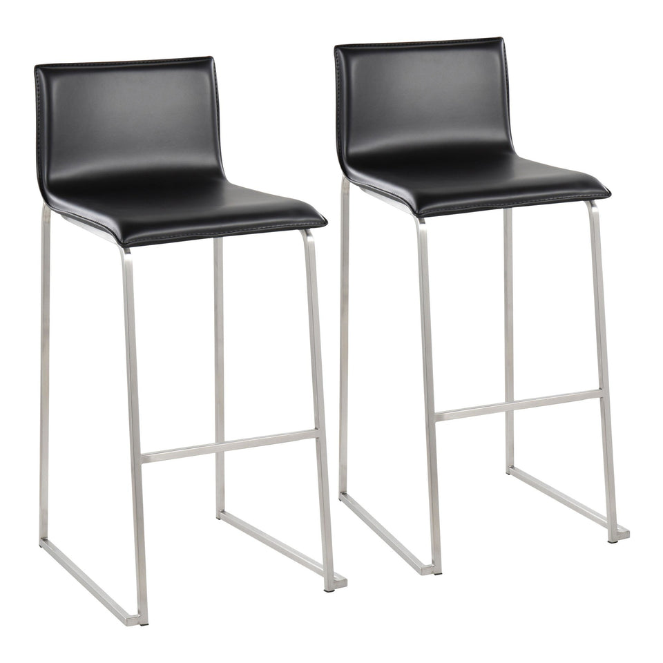 Mara 30" Fixed-Height Barstool - Set of 2