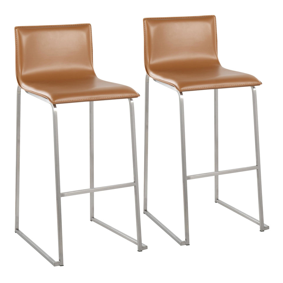 Mara 30" Fixed-Height Barstool - Set of 2