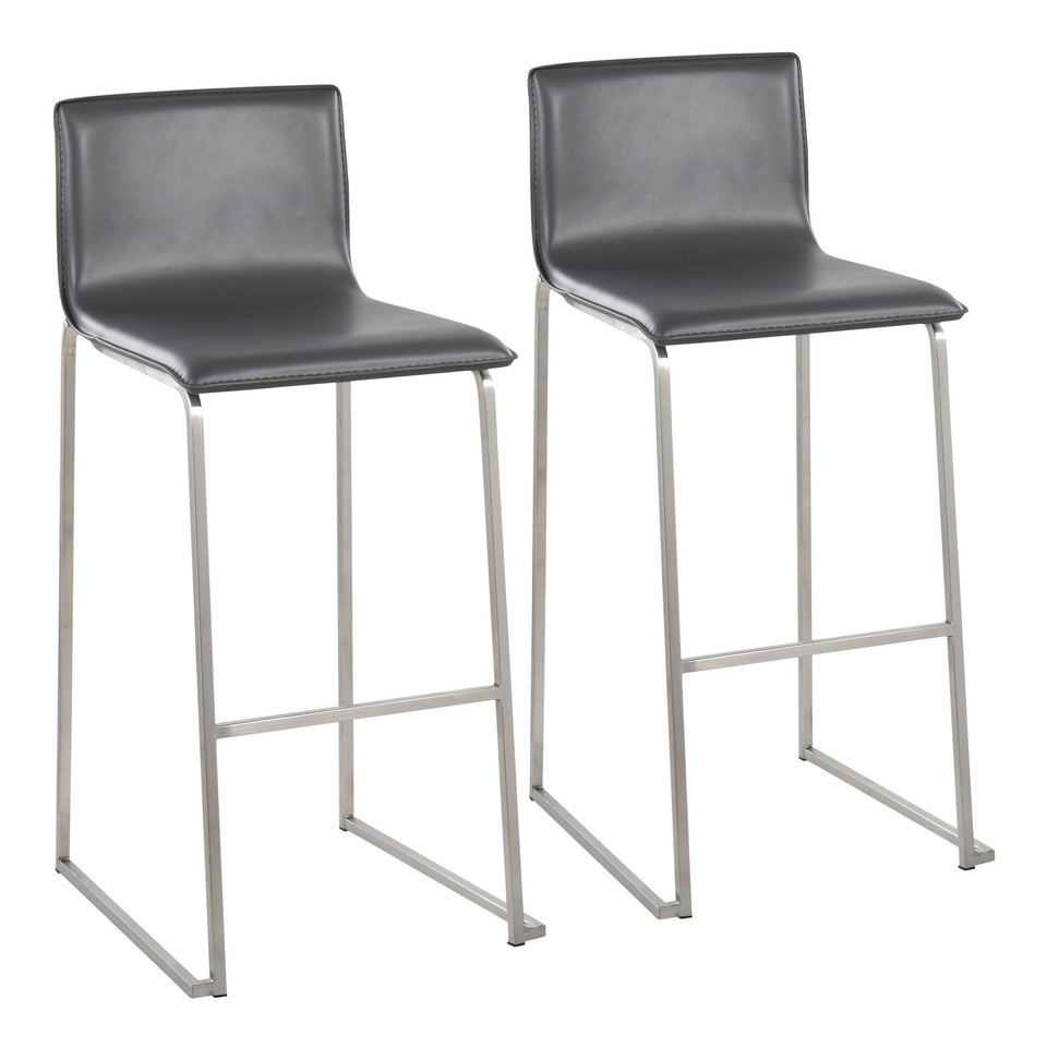 Mara 30" Fixed-Height Barstool - Set of 2