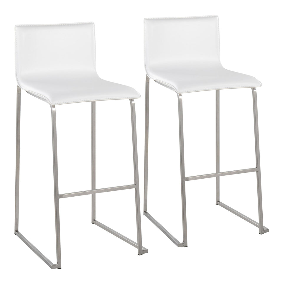 Mara 30" Fixed-Height Barstool - Set of 2
