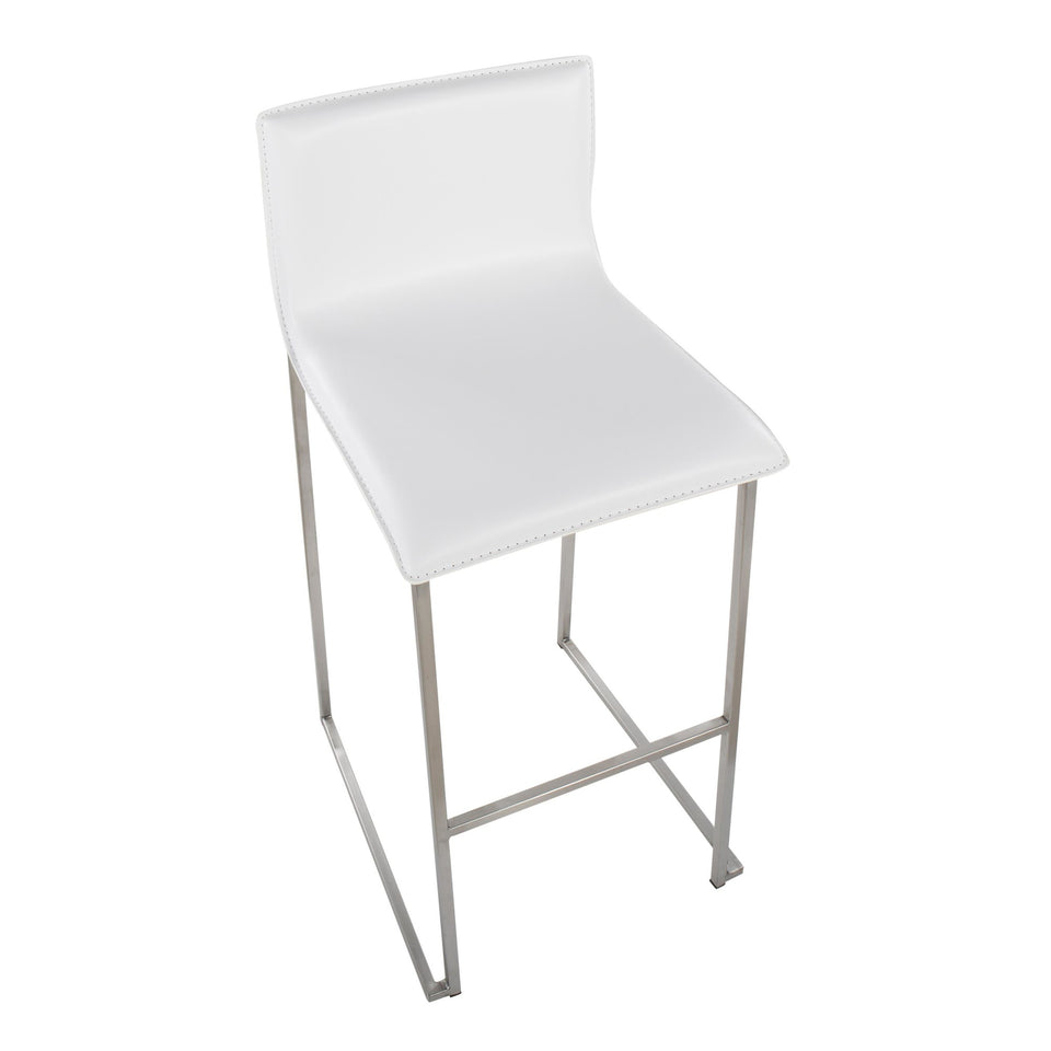 Mara 30" Fixed-Height Barstool - Set of 2