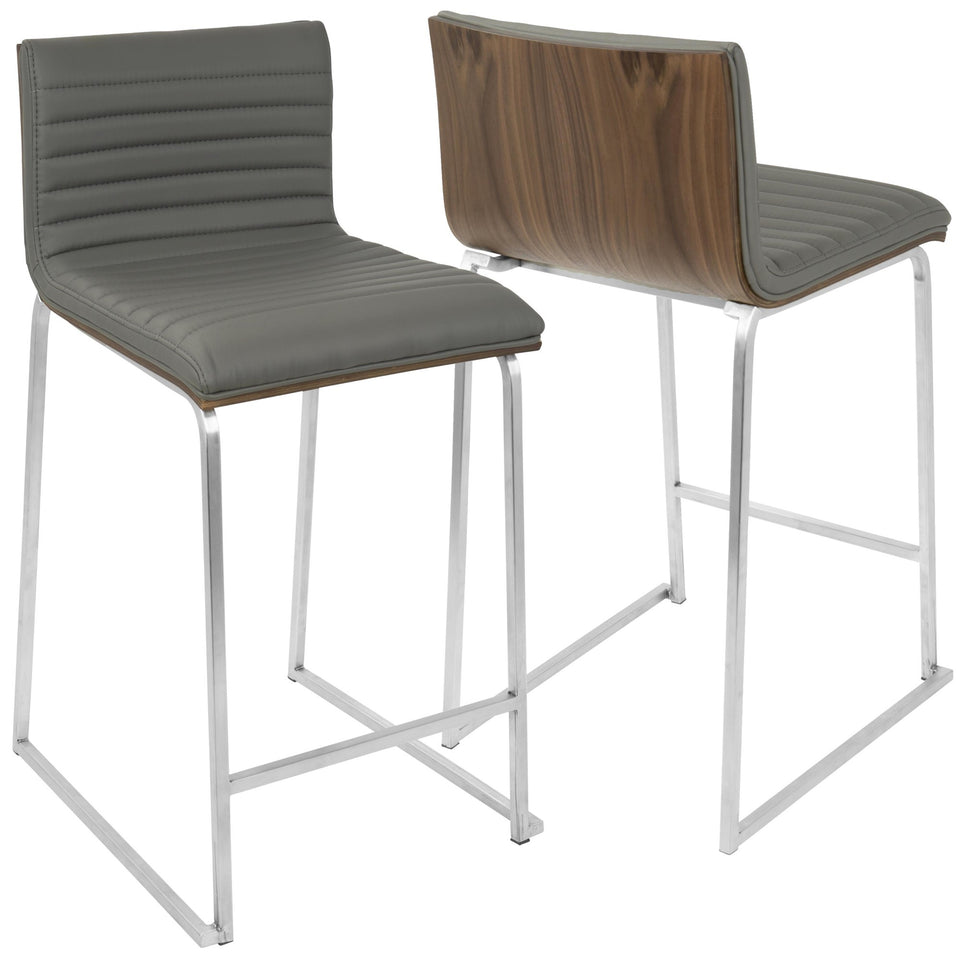 Mara 26" Fixed-Height Counter Stool - Set of 2
