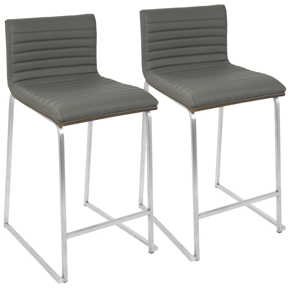 Mara 26" Fixed-Height Counter Stool - Set of 2