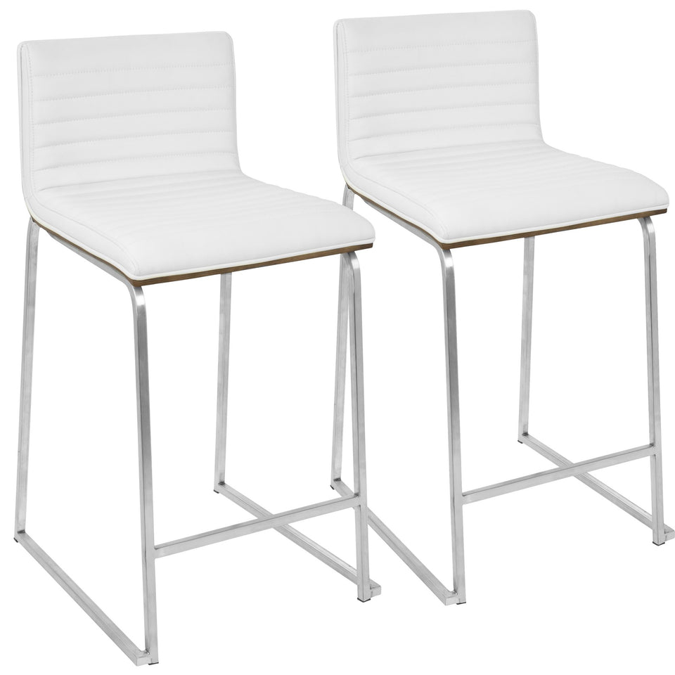 Mara 26" Fixed-Height Counter Stool - Set of 2