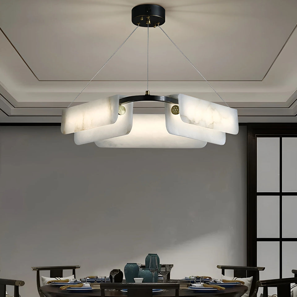Alabaster Modern Chandelier