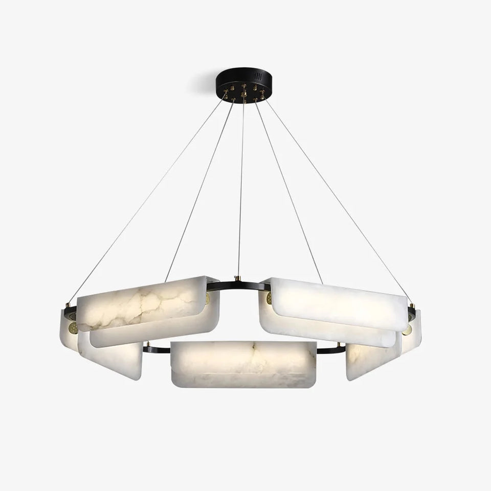 Alabaster Modern Chandelier