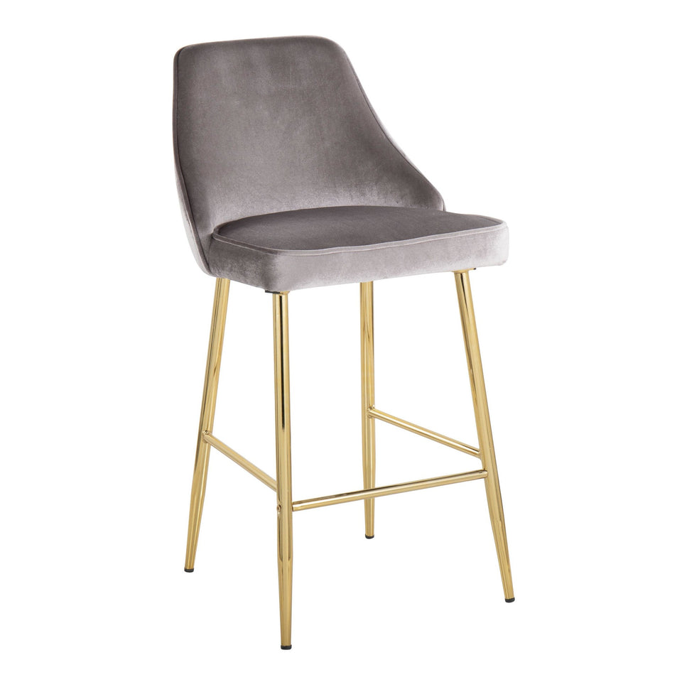 Marcel 25" Fixed-Height Counter Stool - Set of 2