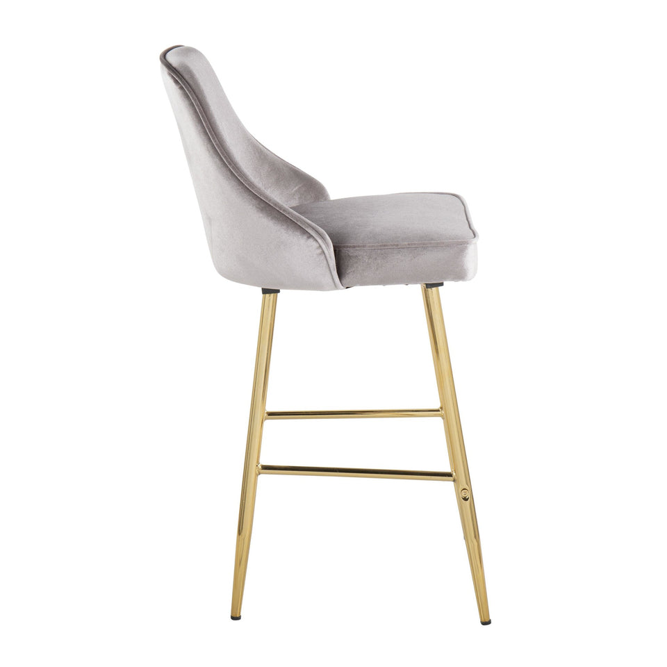 Marcel 25" Fixed-Height Counter Stool - Set of 2