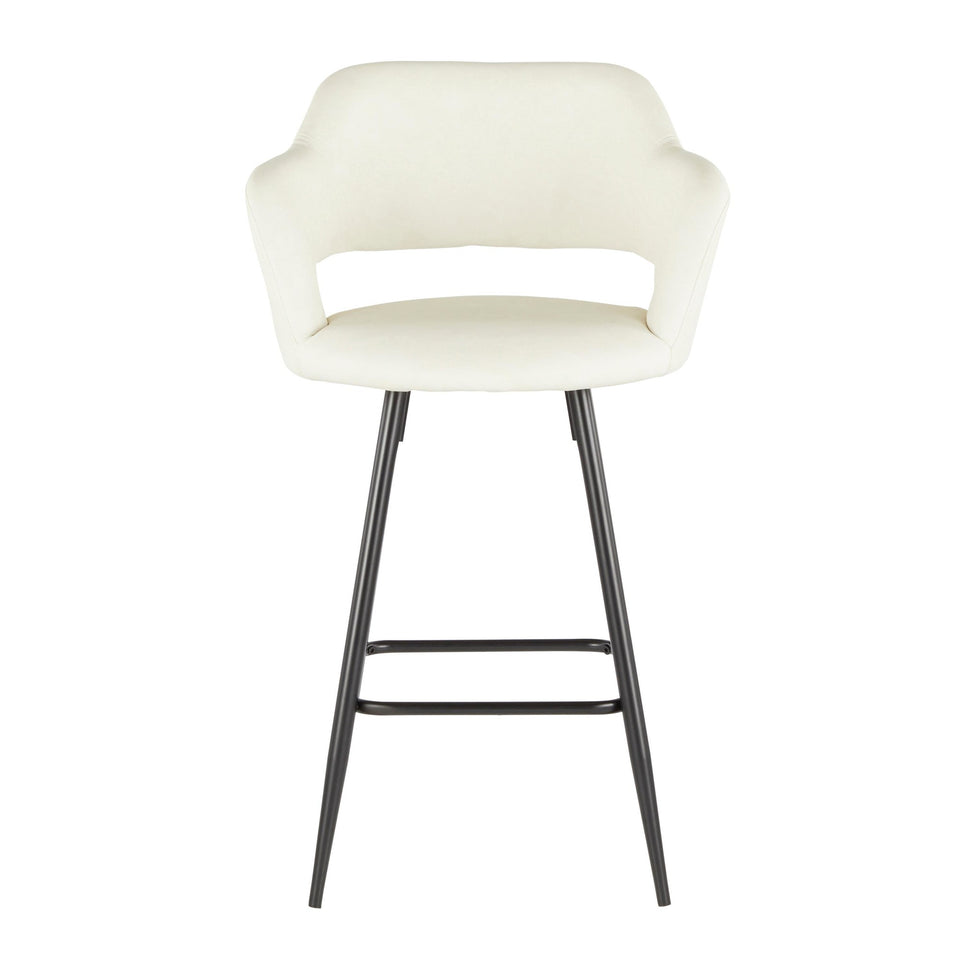 Margarite 25" Fixed-Height Counter Stool - Set of 2