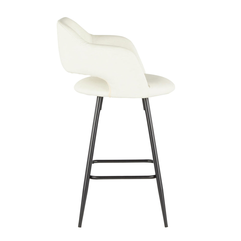 Margarite 25" Fixed-Height Counter Stool - Set of 2