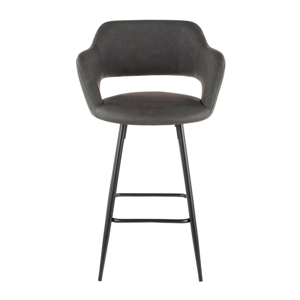 Margarite 25" Fixed-Height Counter Stool - Set of 2