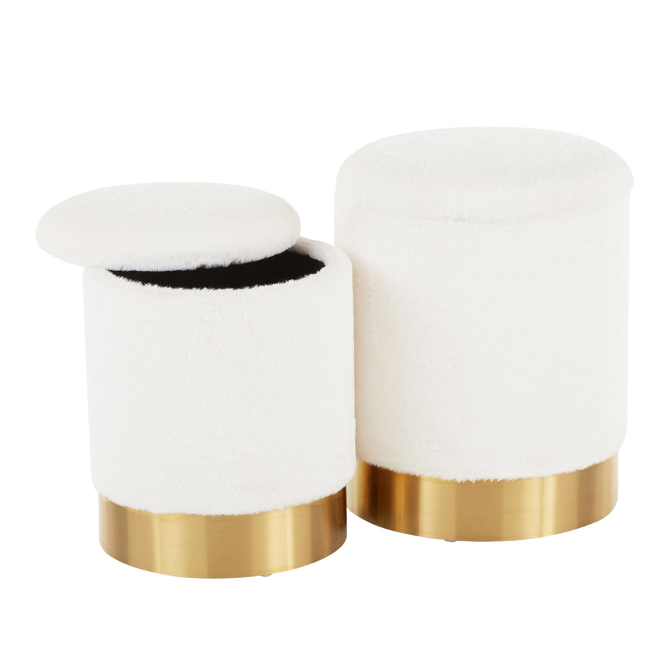 Marla Nesting Ottoman Set
