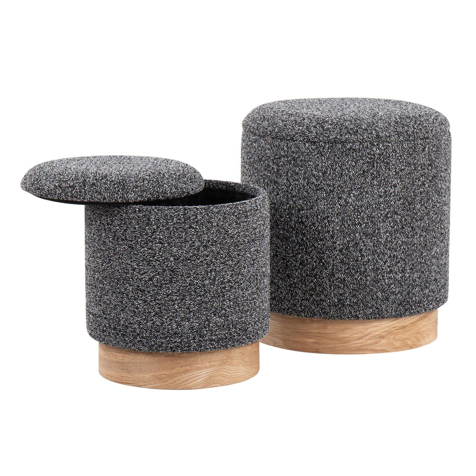 Marla Nesting Ottoman Set