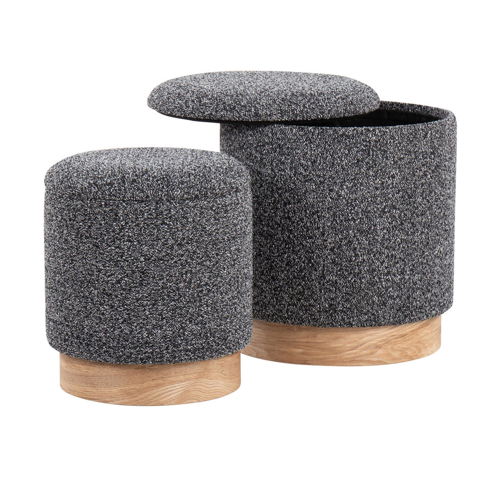 Marla Nesting Ottoman Set