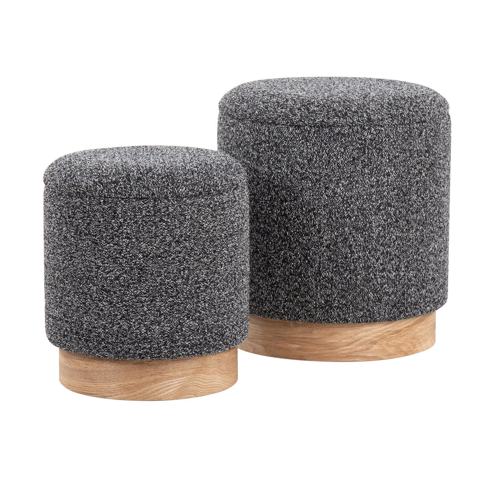 Marla Nesting Ottoman Set