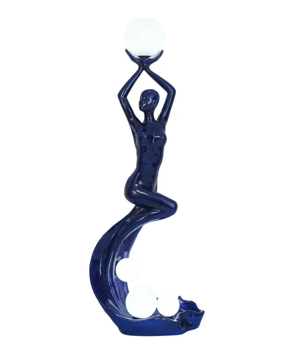 Mermaid Art Sculpture Floor Lamp