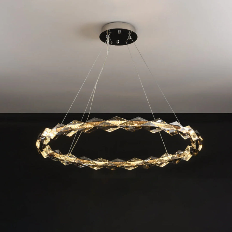 Merrill Round Crystal Chandelier