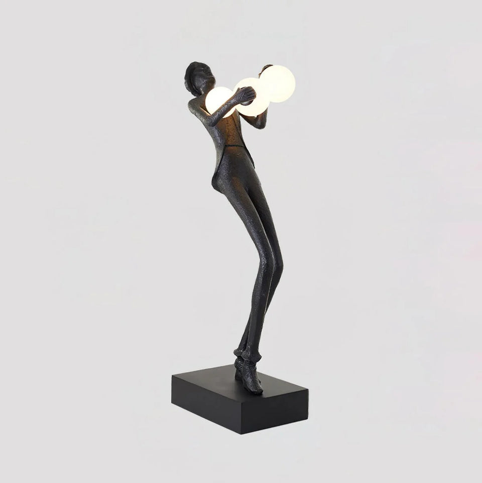 Michael Character Sculpture Floor Lamp