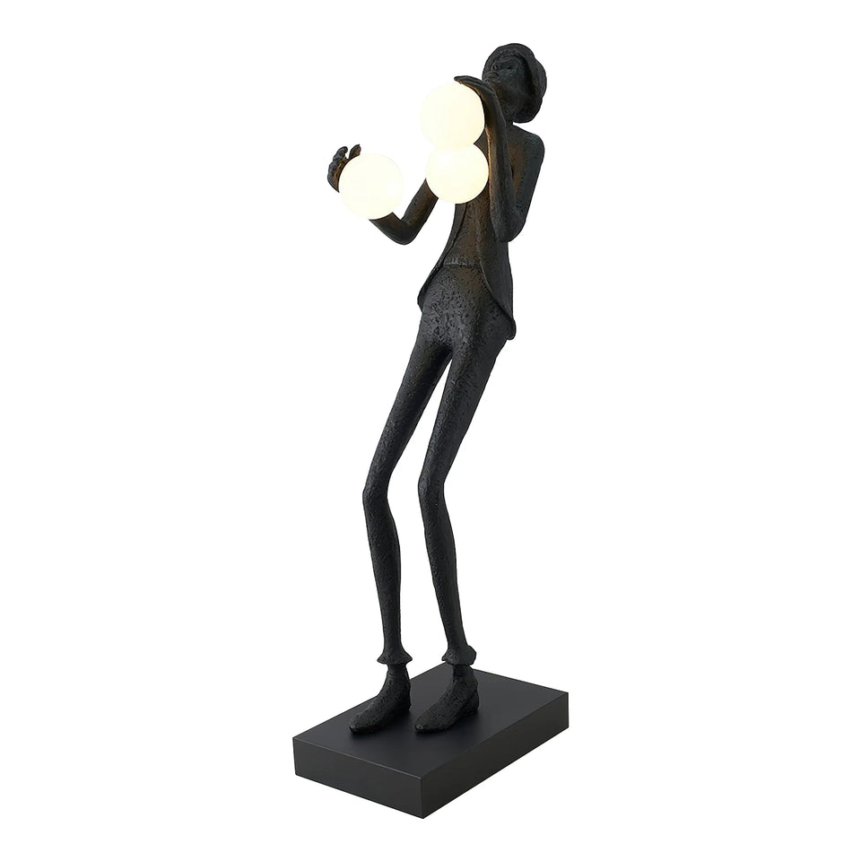 Michael Character Sculpture Floor Lamp