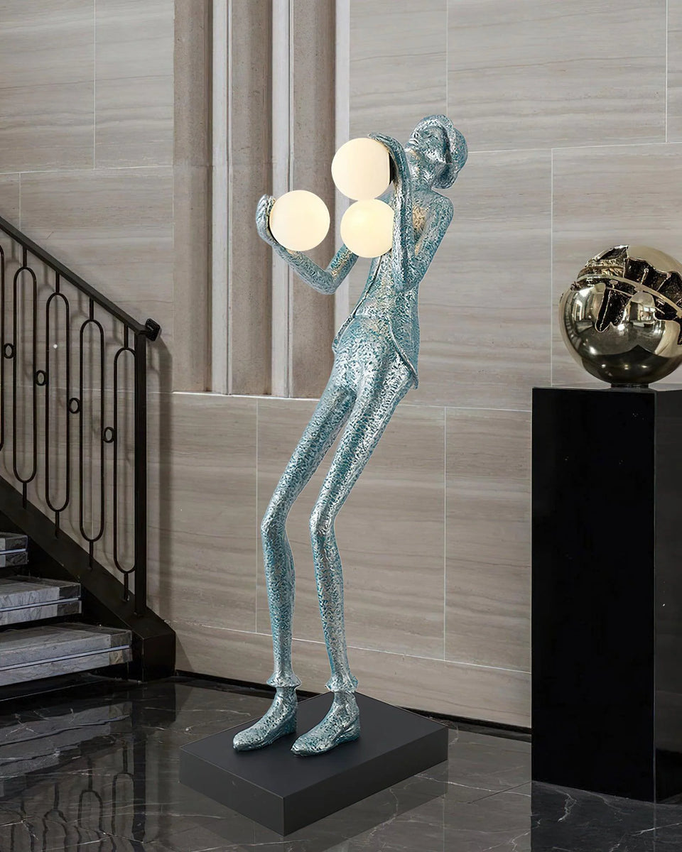 Michael Character Sculpture Floor Lamp