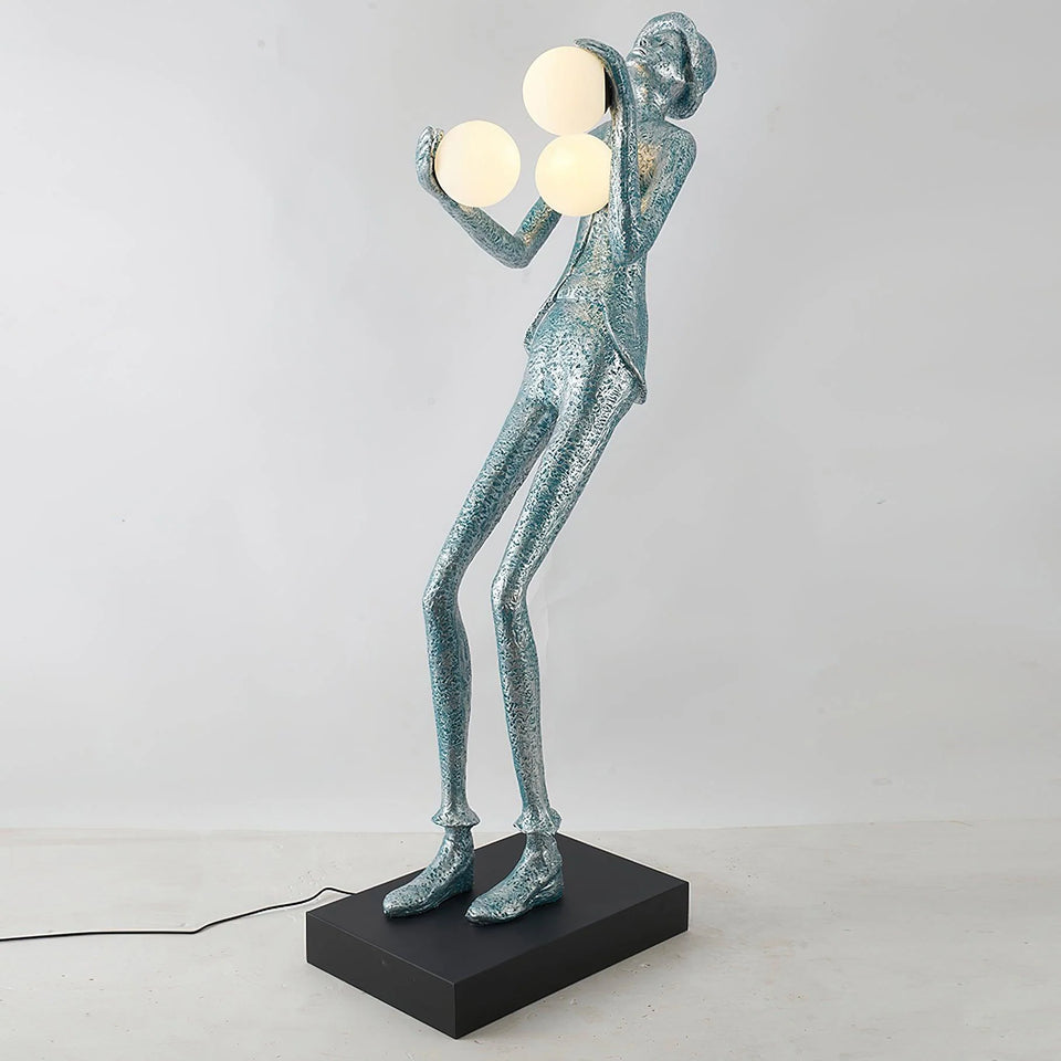 Michael Character Sculpture Floor Lamp