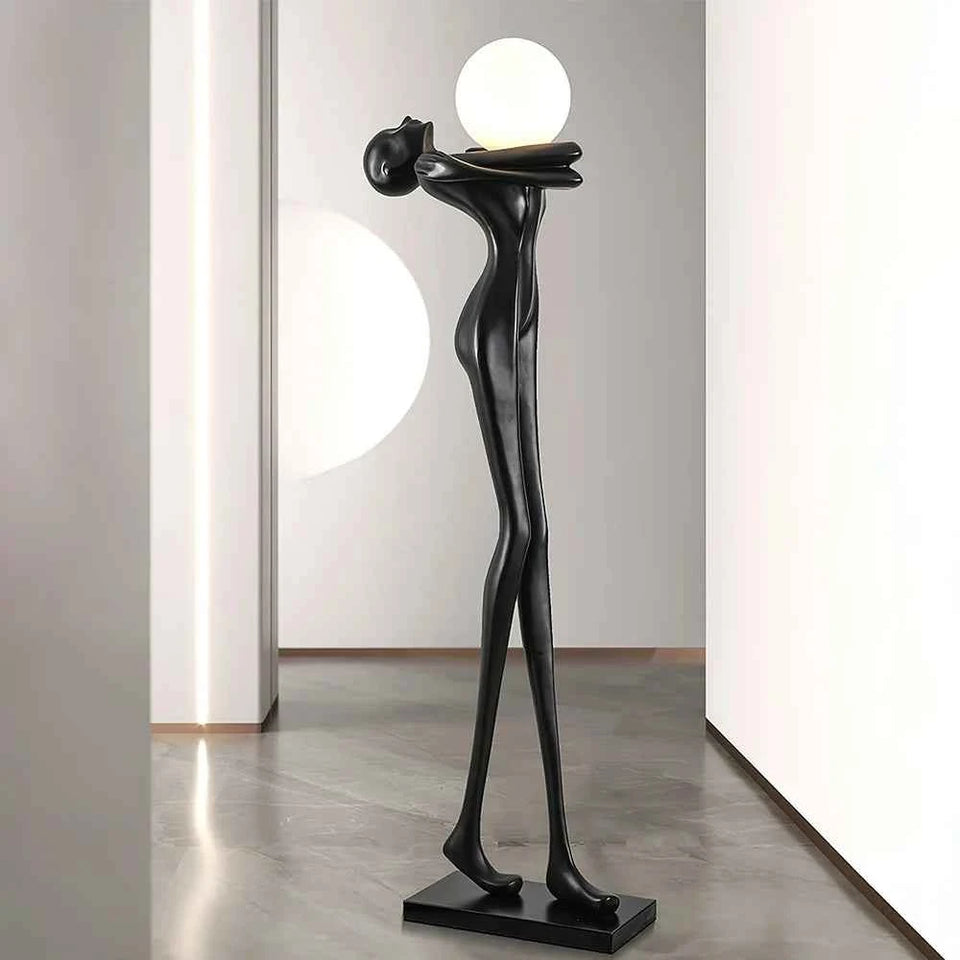 Moca Sculpture Figure Floor Lamp
