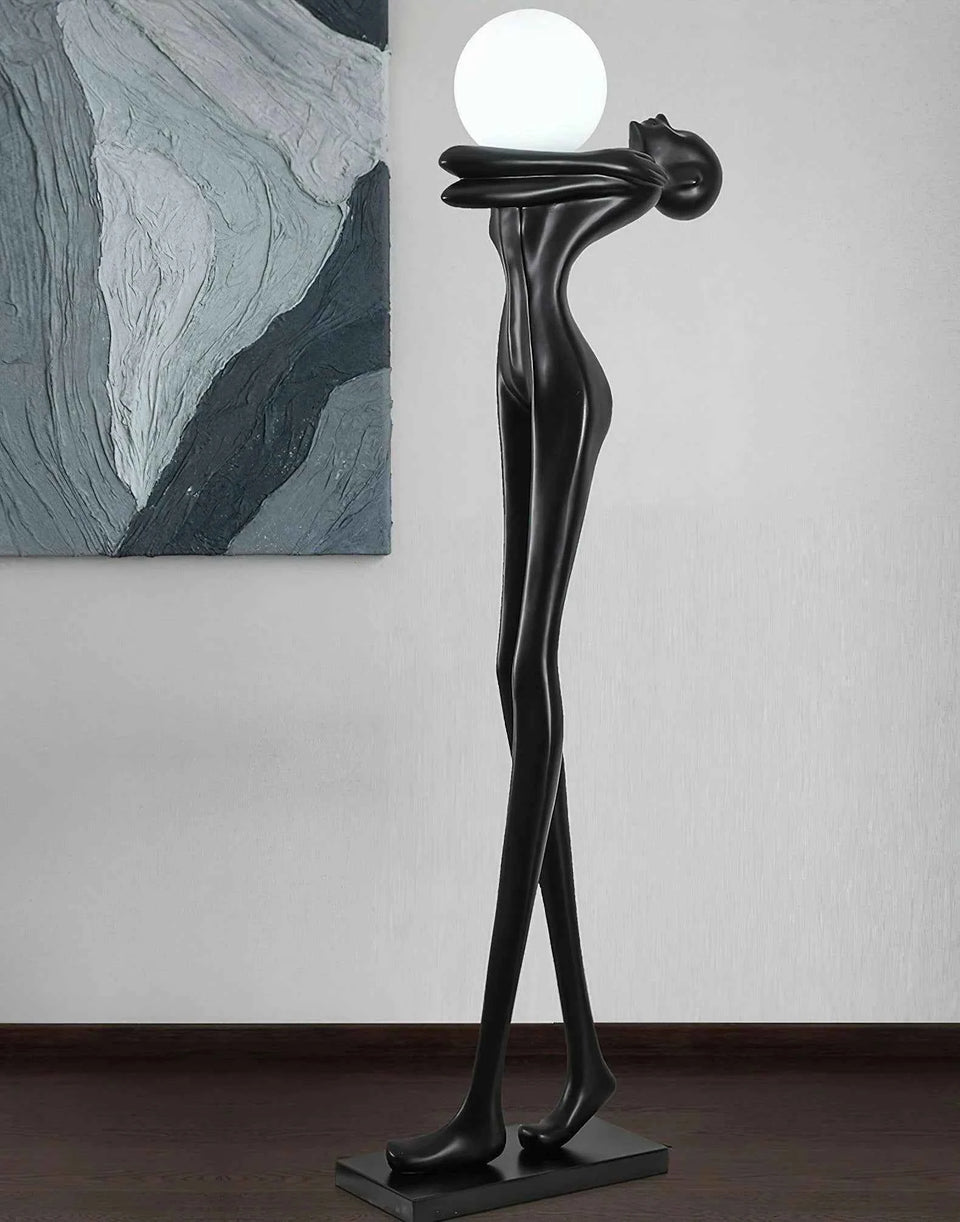 Moca Sculpture Figure Floor Lamp