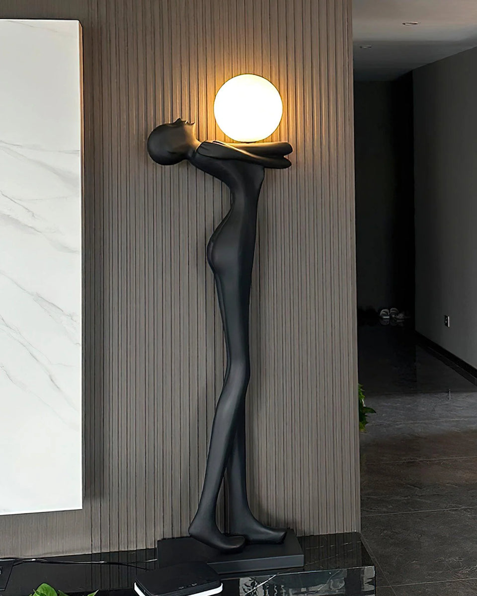 Moca Sculpture Figure Floor Lamp