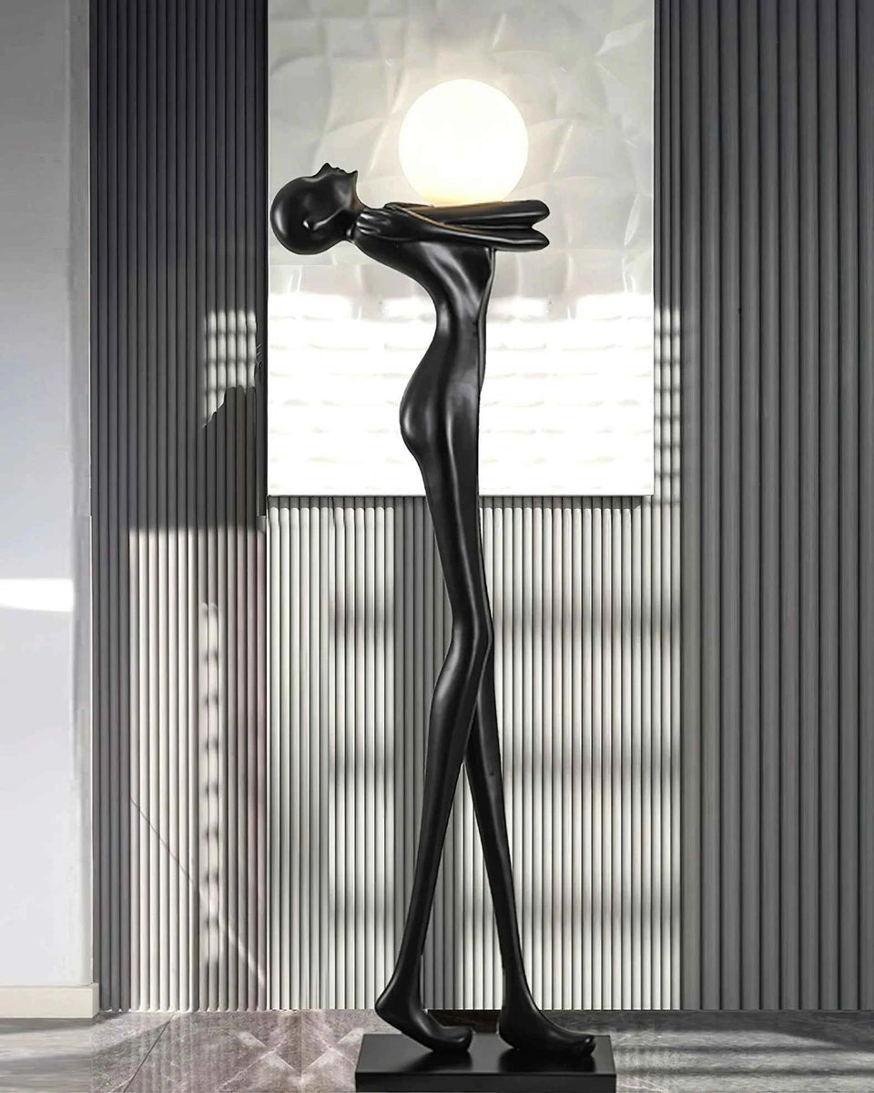 Moca Sculpture Figure Floor Lamp