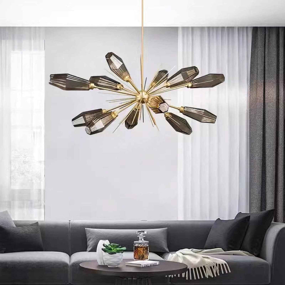 Modern Aalto Oval Chandelier