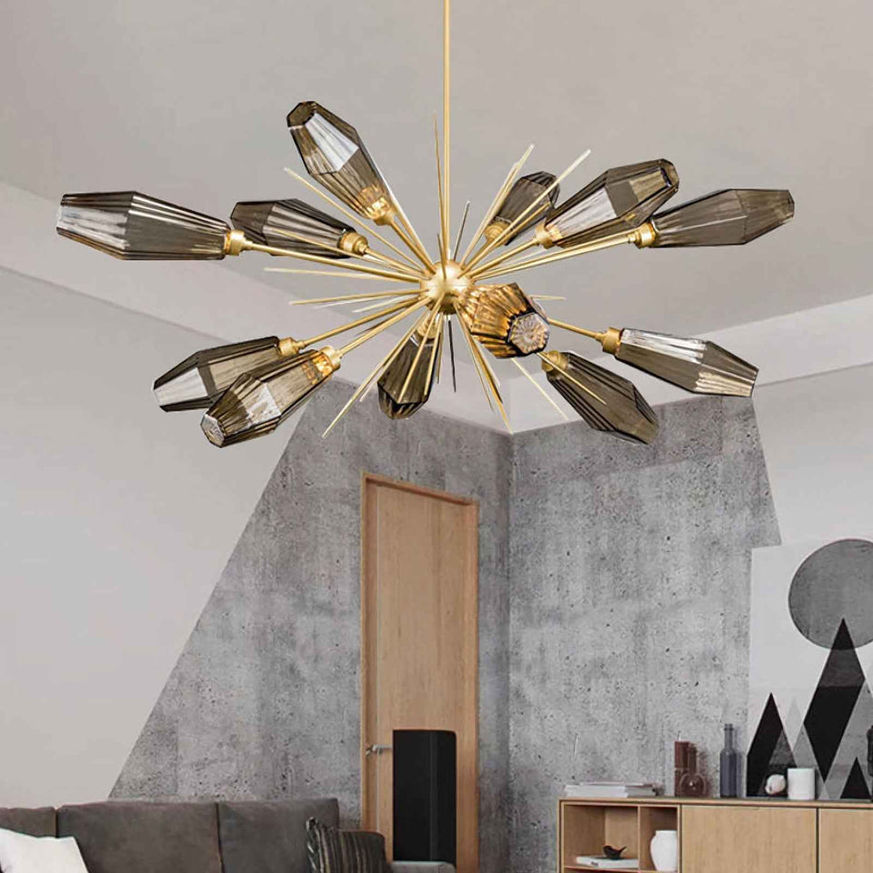 Modern Aalto Oval Chandelier