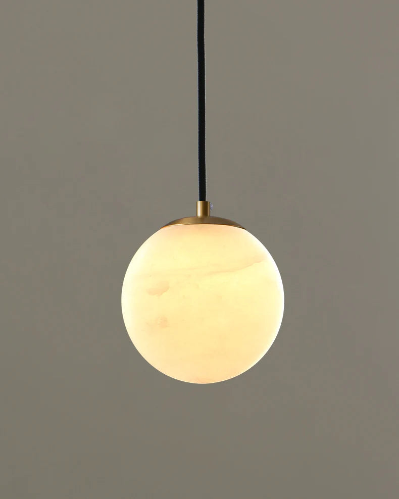 Moon Alabaster Pendant Lamp