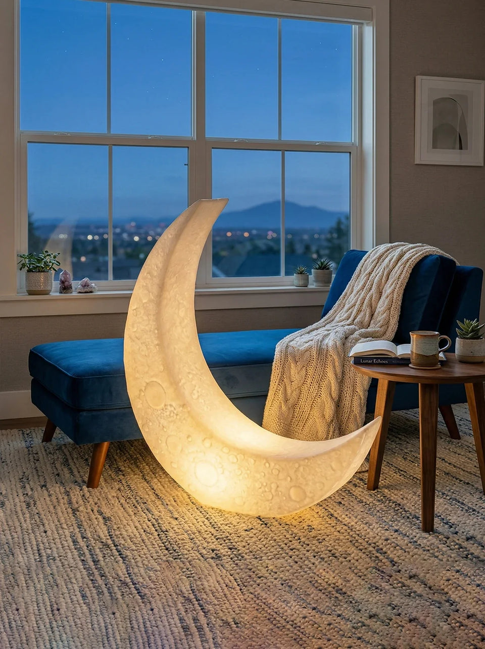 Moonlight Landscape Floor Lamp