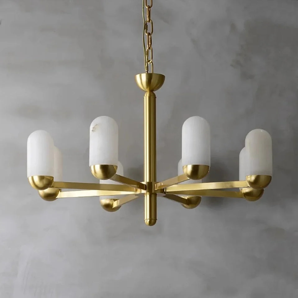 Moonshade Marble Chandelier