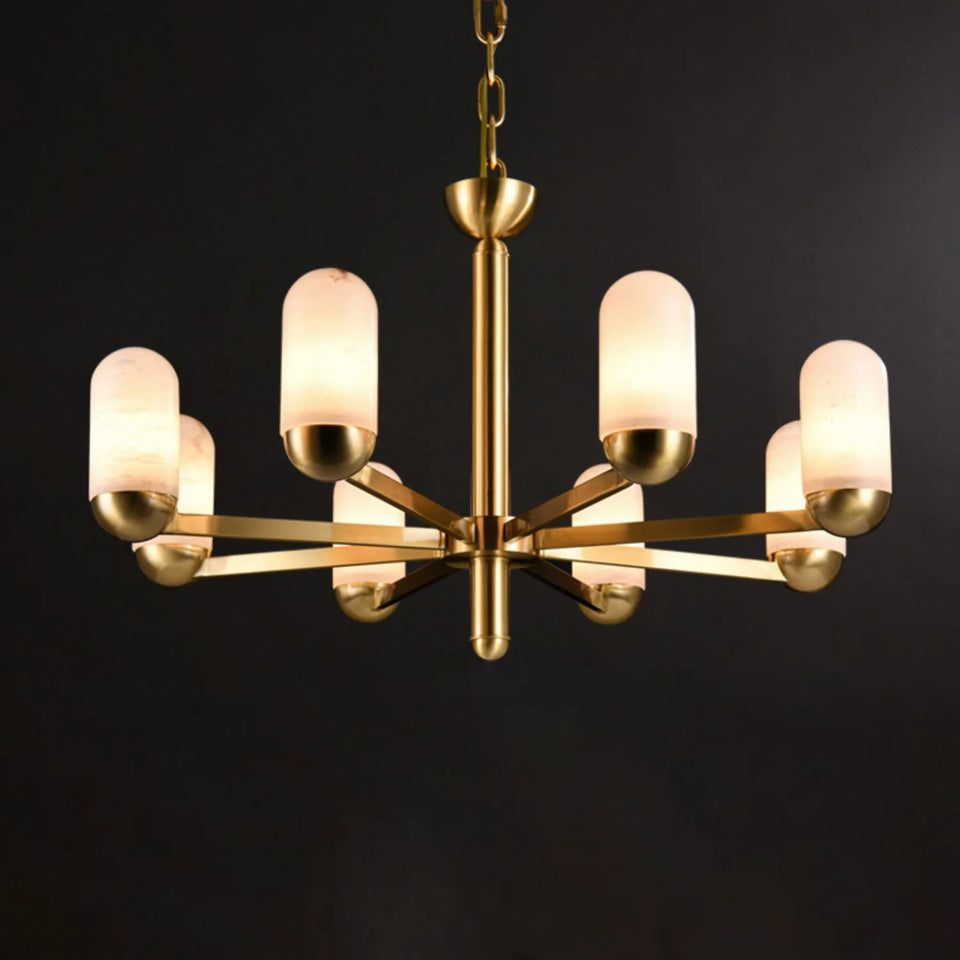 Moonshade Marble Chandelier