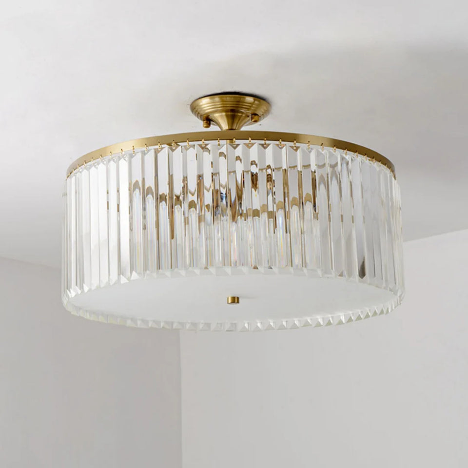 Morup Modern Crystal Ceiling Light