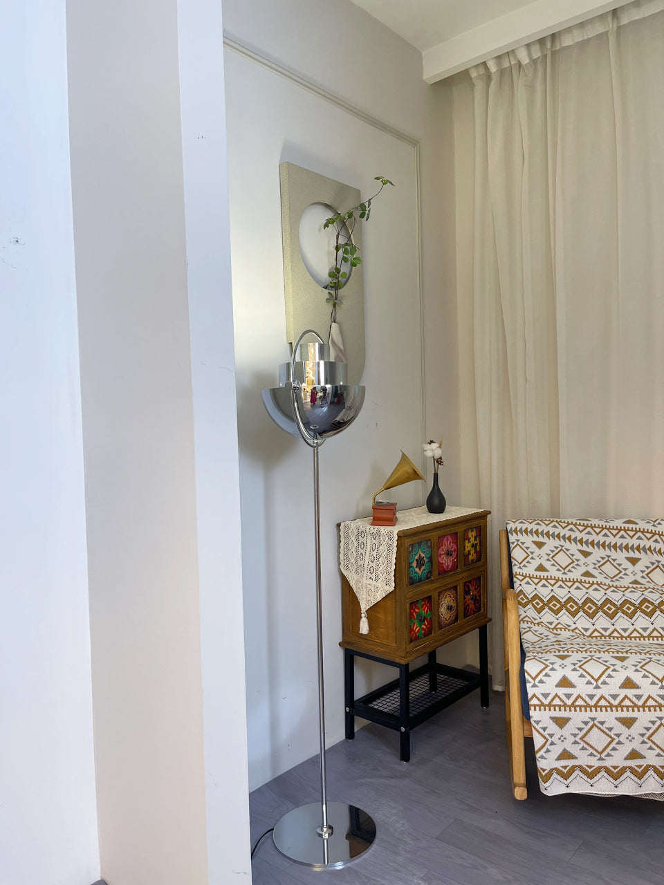 Multi-Lite Rotating Ball Floor Lamp