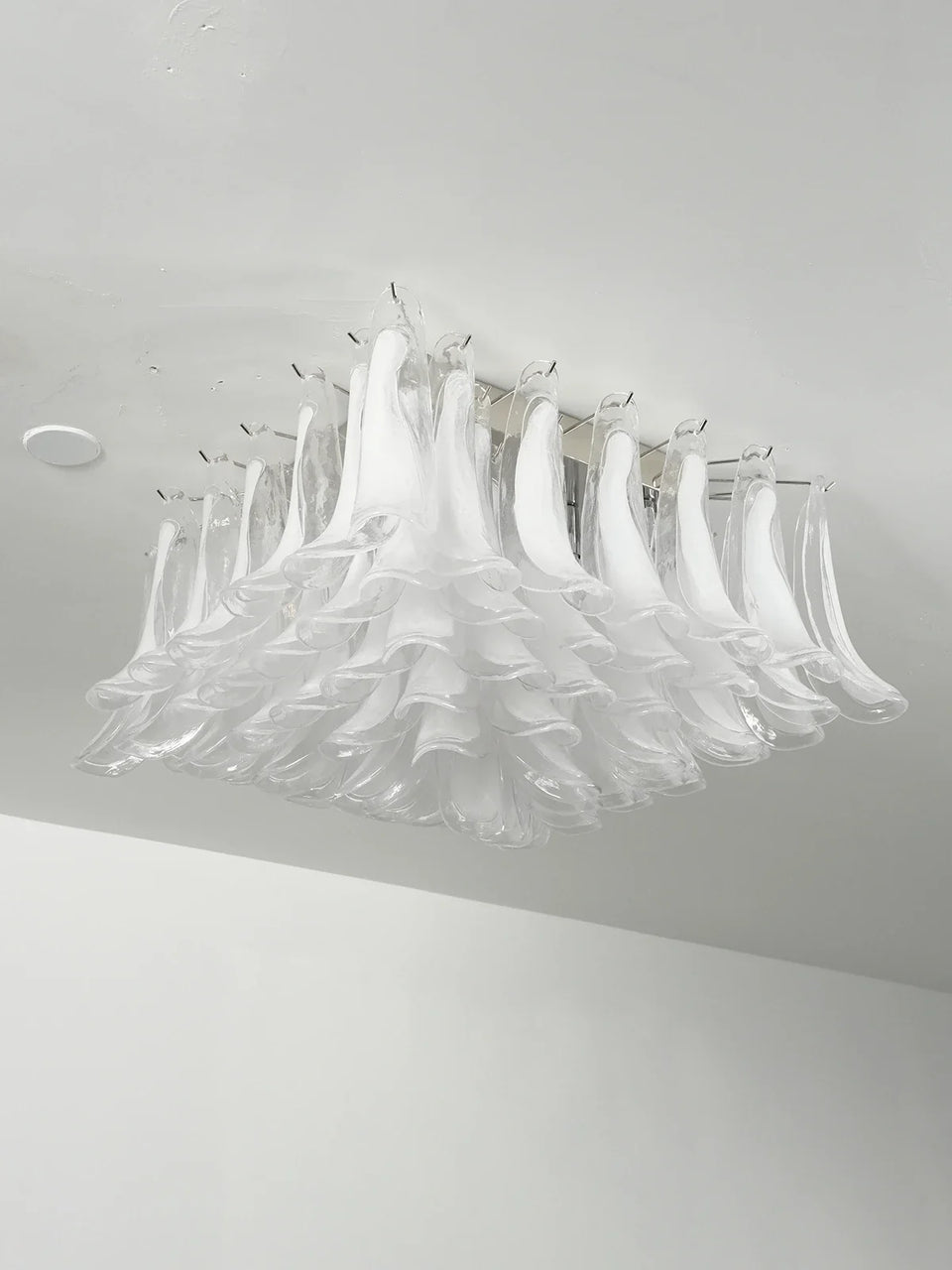 Murano Style Glass Petal Ceiling Light