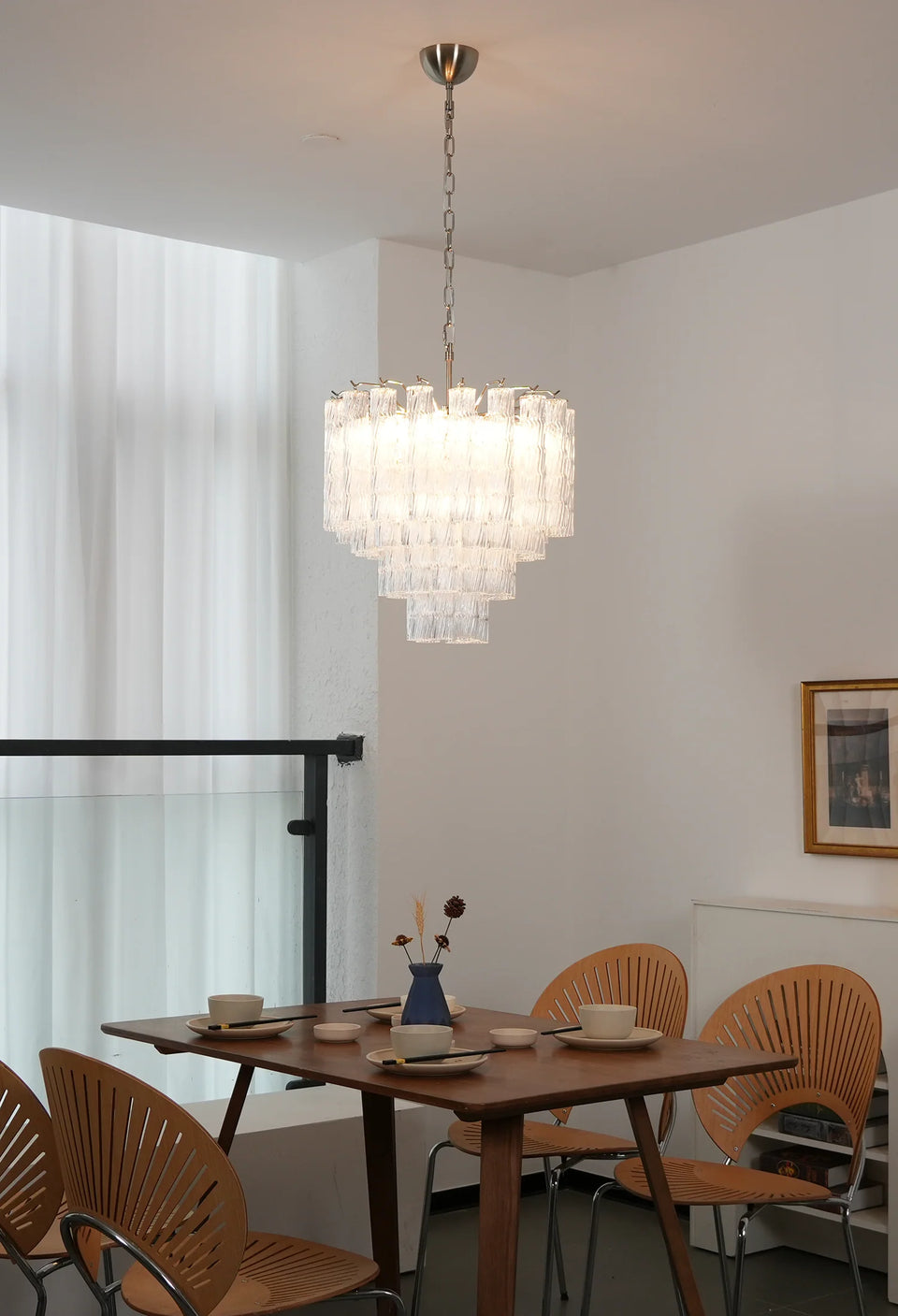 glass chandelier - additional view 9