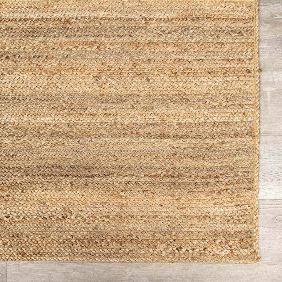 Shippagan Tan Jute Braided Rug