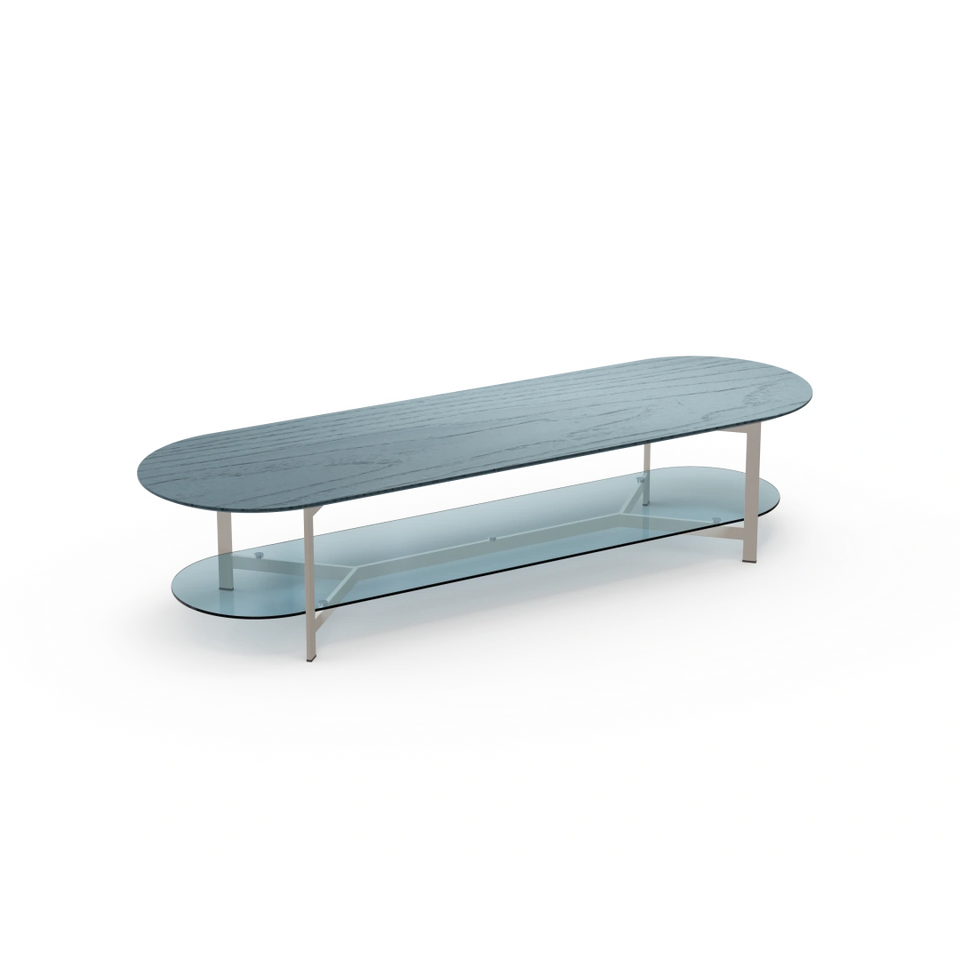 Theo Two-Tier Racetrack Coffee Table