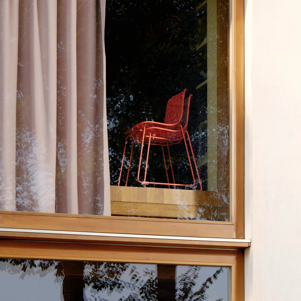 Holi Side Chair-Sled Base-Closed Shell