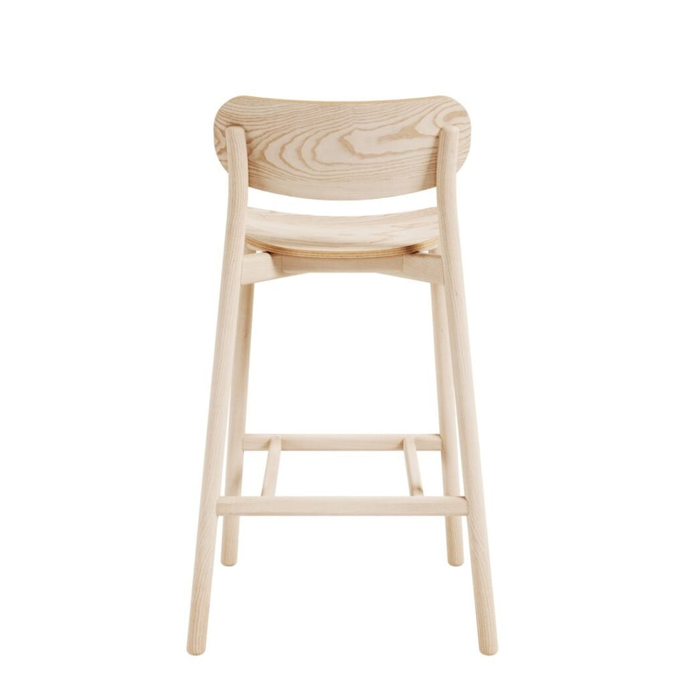 Ojai Wood Bar Stool
