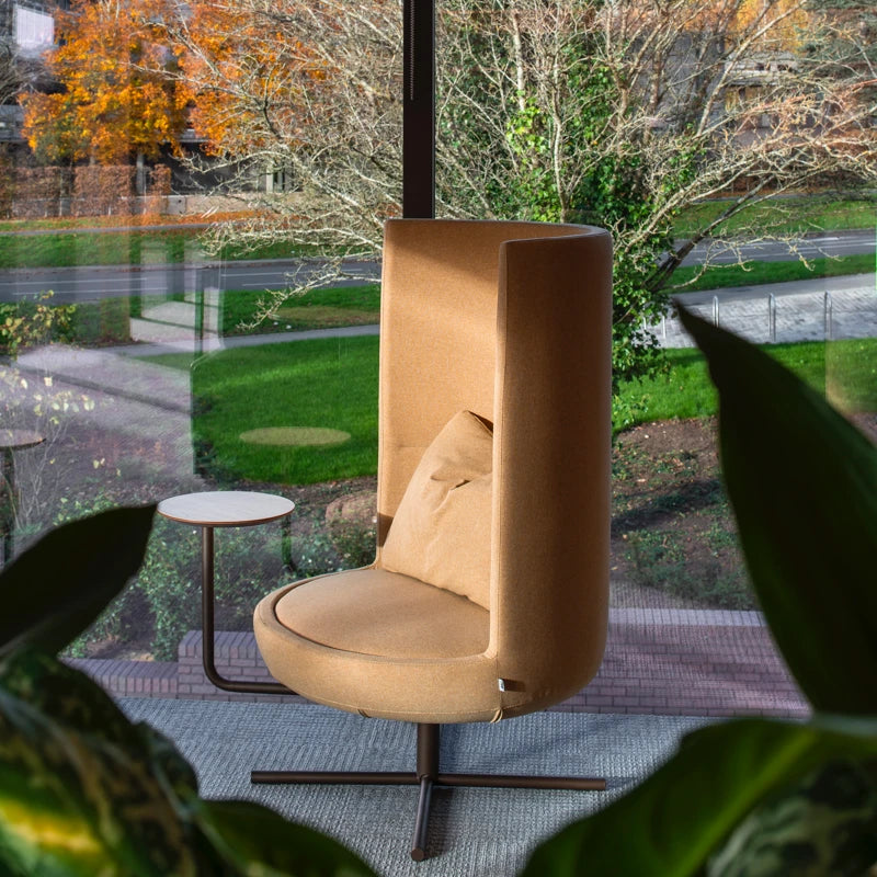 Round Swivel Private Lounge Chair