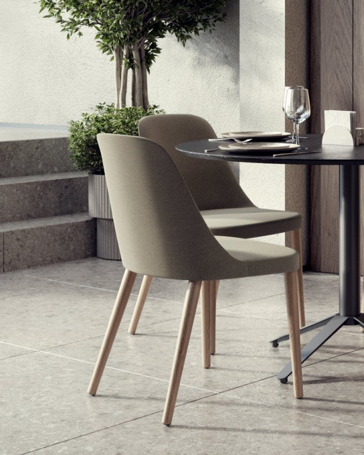 Rhone Chair Wood Base