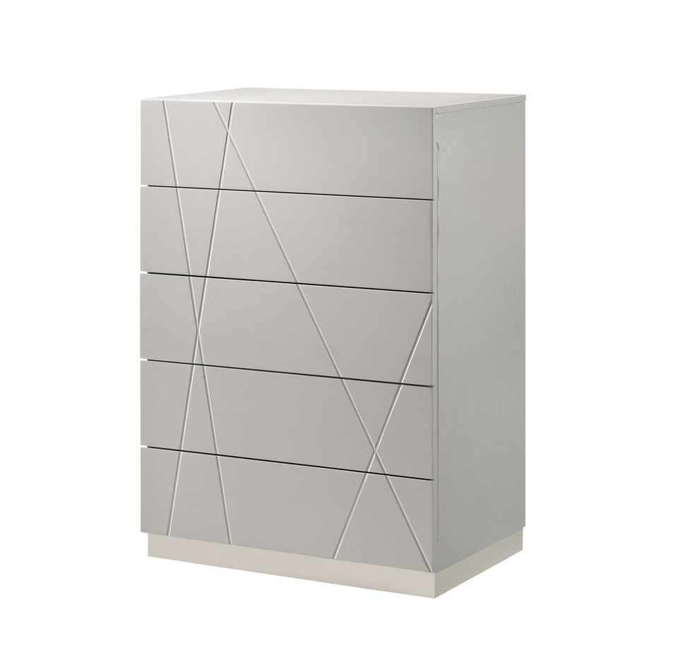 Naples Grey Bedroom Set