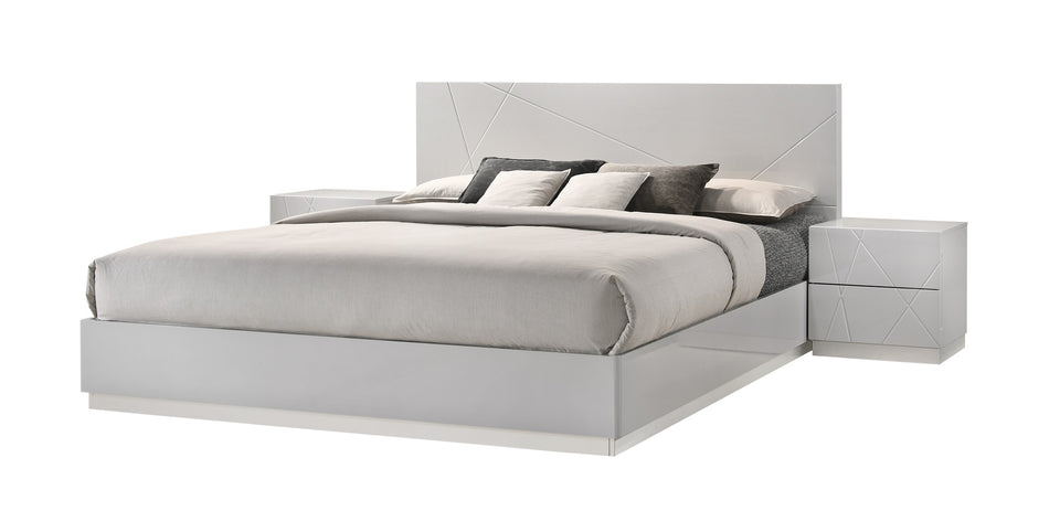 Naples Grey Bedroom Set