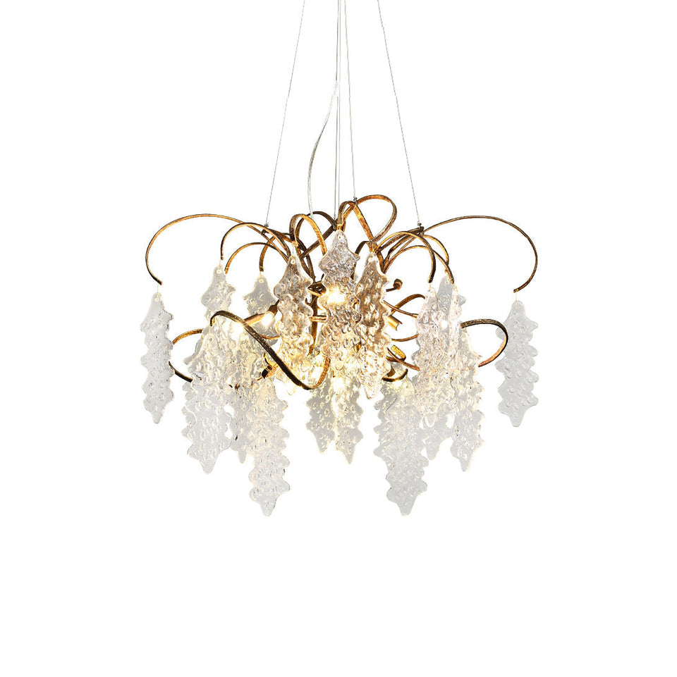 Luxury Niagara Round Glass Chandelier
