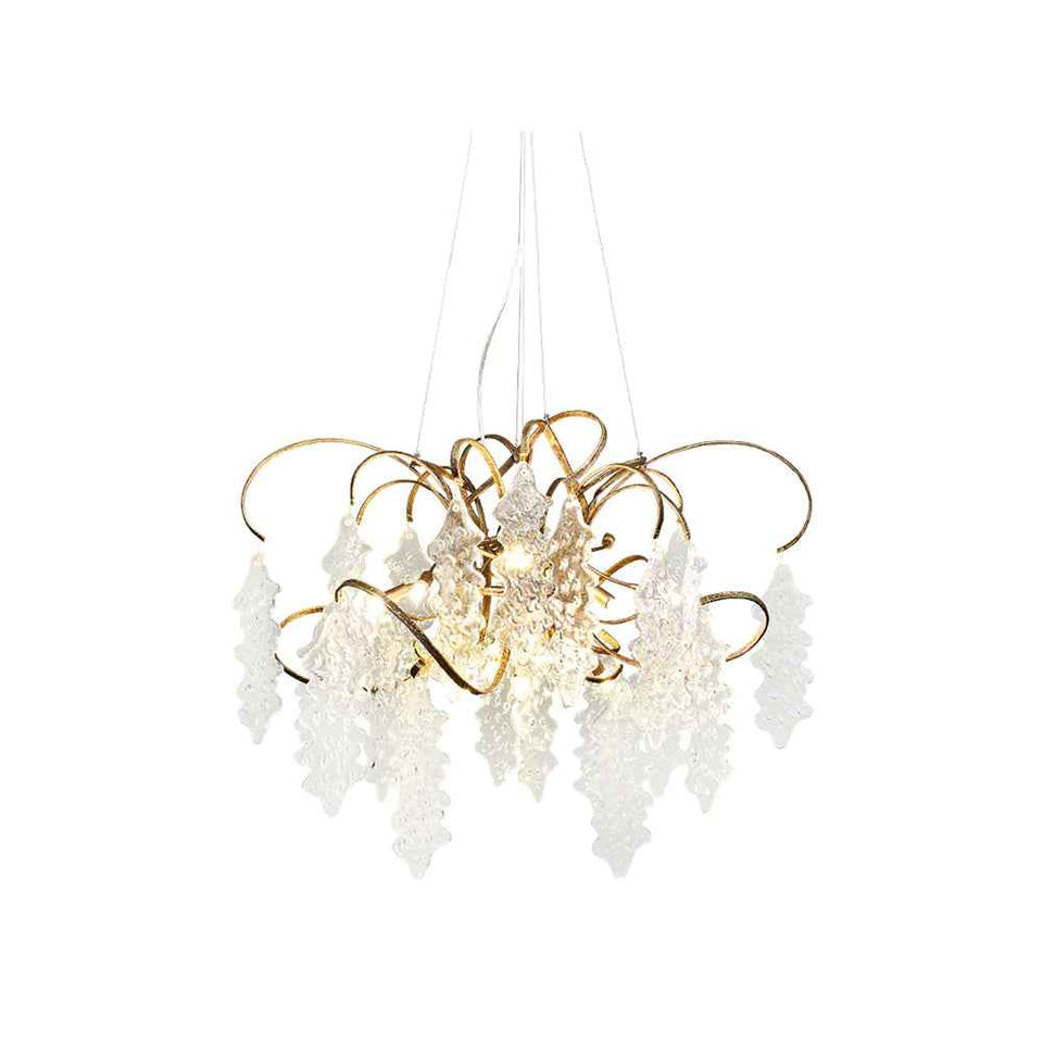Luxury Niagara Round Glass Chandelier