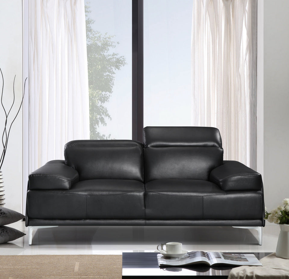 Nicolo Black Sofa Only